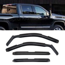 In-Channel Window Visors Vent Rain Guards For...
