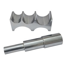 Jewelers Forming Bending Block Mandrel - Half Round Dapping Doming Shaping Set