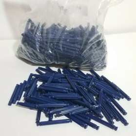 200 KNEX Dark Blue Rods 2.25" Bulk Standard Replacement Parts Pieces K'NEX
