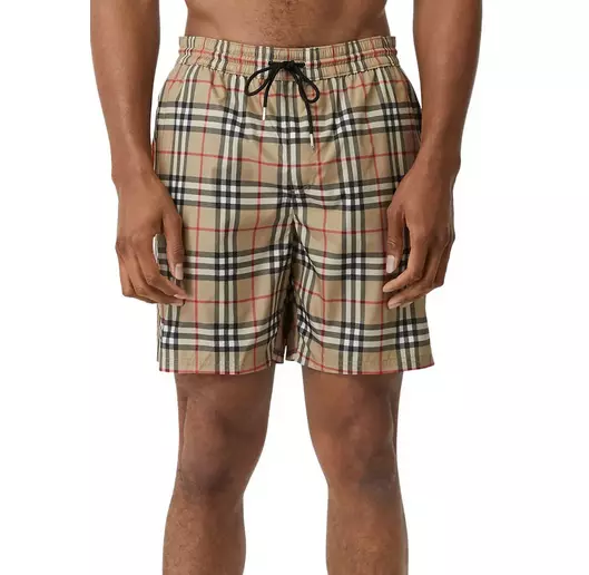 Mens burberry swim clearance trunks