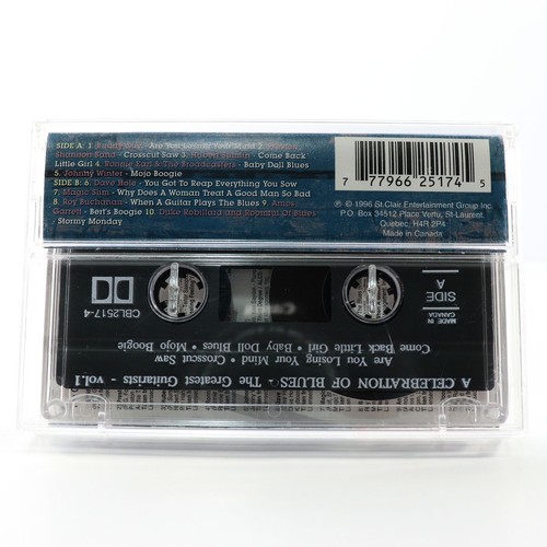 A Celebration of Blues: The Great Guitarists Vol. 1 (Cassette Tape, 1996) TESTED - 第 2/6 張圖片