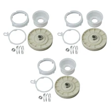 W10721967 Washer Pulley Clutch Kit For Whirlpool W10006356 AP4514410 3-PACK