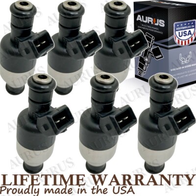 x6 OEM AURUS NEW Fuel Injectors for 1988 1989 Buick Regal 2.8L 17089569 17109596