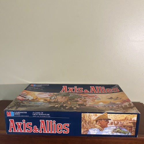 VTG 1984 MB Axis & Allies WWII Gamemaster Series Board Game 1942 Complete - Picture 14 of 16