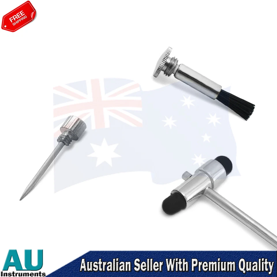 Martillo neurológico Reflex Buck instrumentos de diagnóstico quirúrgico médico nuevo CE Foto 2 de 4