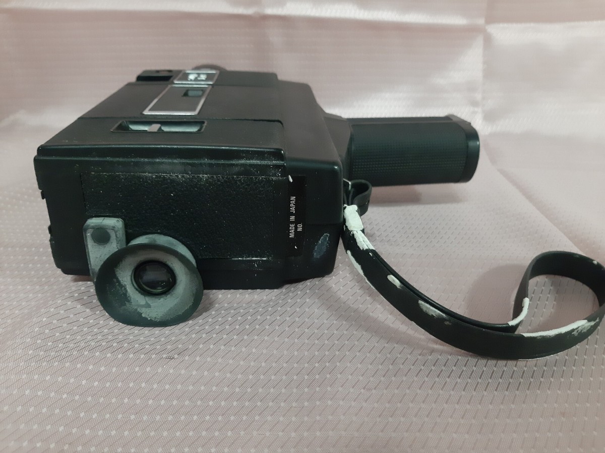 Sankyo Video Movie Camera, Model Sound XL-40S, Super 8, Black | eBay
