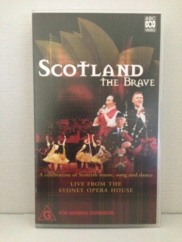 Vhs scotland the brave (9398710279429)