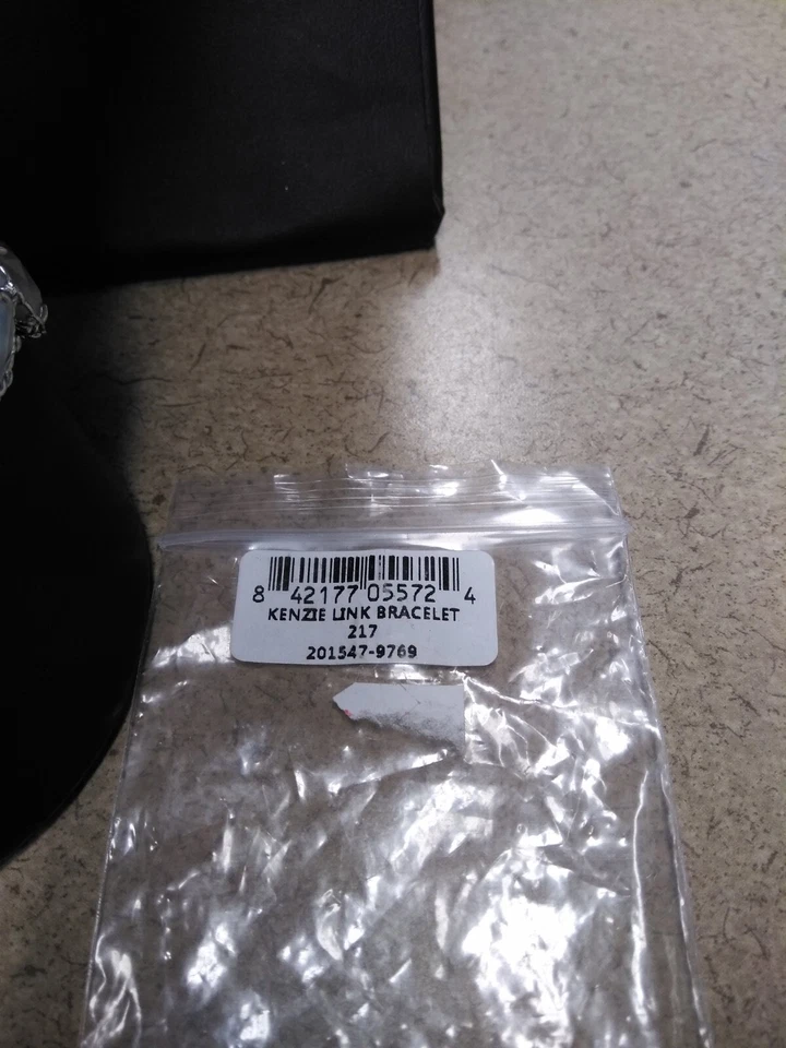 Pulsera Kendra Scott Kenzie Eslabones Madreperla Latón Chapado en Rodio Nueva con Etiquetas Foto 2 de 4