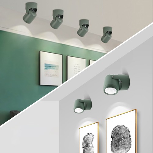 10W LED COB Ceiling Light Macaron Project Picture Spotlight Adjustable Lighting - Picture 3 of 7