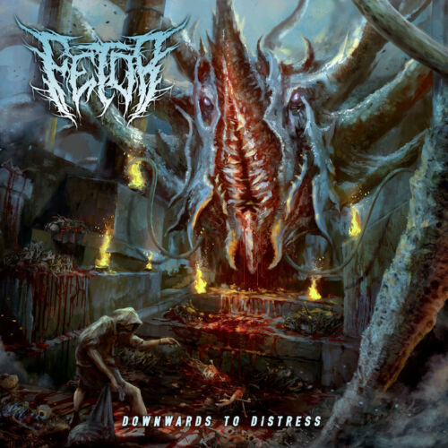 FETOR (Pologne) ‎ – Downwards To Distress CD 2020 (Brutal Death Metal) - Photo 1 sur 1