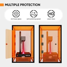 Monport Fiber Laser Lens Protective Shell Laser Safety Protective 720x470x800mm