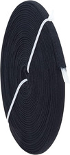 Cotton Covered Boning for Sewing, 12 Yards 10mm Polyester Boning Black Bra Bonin