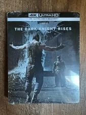 The Dark Knight Rises w. Steelbook (4K UHD + Blu-ray, EU Import, Region Free)