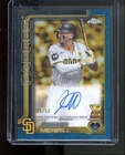 2025 Topps Gilded Jackson Merrill #CHA-JM Blue Auto /50 Padres