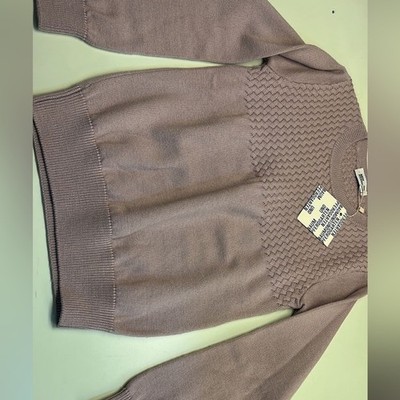 Baum Und Pferdgaten Sweater wool Light Purple Apres ski Size XS NWT