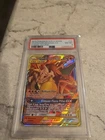 2019 POKEMON SUN & MOON CHARIZARD/BRAIXEN GX COSMIC ECLIPSE PSA 8 NM-MT