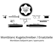 Ersatzteil Montblanc Kugelschreiber 1950-1990...