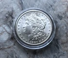 1880-S MORGAN SILVER DOLLAR IN BU CONDITION! PROOF LIKE REVERSE