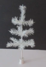 Bethany Lowe 12" Light BLUE Christmas Feather Tree MINT