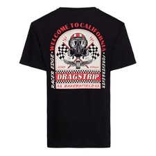 King Kerosin Welcome To California Casual T-Shirt Black