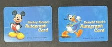 Disney Magic Kingdom Board Game Replacement 2 Autograph Card Parts