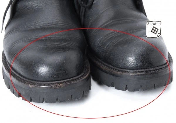 Botas de cuero Y's talla aproximadamente US 6.5 (K-127019) Foto 3 de 4