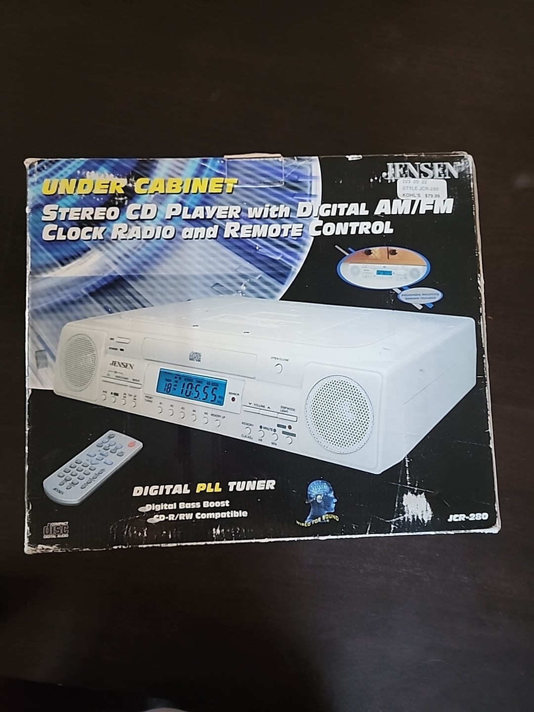 With Digital Clock Radio