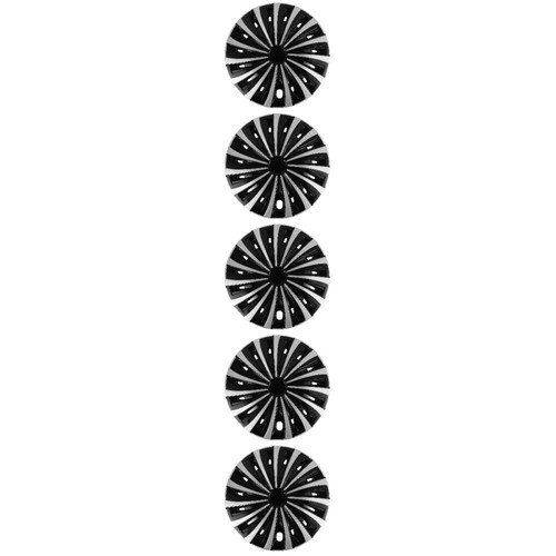 5 Pack Car Center Cover Travel Miss Decorative Wheel Covers Caps - Picture 10 of 12
