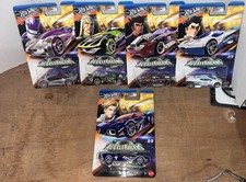 Hot Wheels Silver Series Lot Of 5 Cars Acceleracers Revert 5/5 Rare Hard To