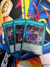 The Monarchs Revolt x3 - DUAD-EN062 - 1st Edition - Super Rare - NM - Yugioh