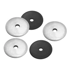 80Pcs M5.5x32mm Galvanized EPDM Bonded Sealing Neoprene Rubber Washers Gasket