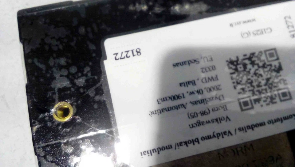 Centralina Comfort VW BORA 1J2 1J0959799AJ 1.9 Diesel 50kw 2000 27708089 - Immagine 4 di 4