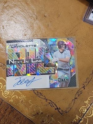 2025 Leaf Metal - Next in Line Jace LaViolette, Jace LaViolette #NL-JL1.2/3