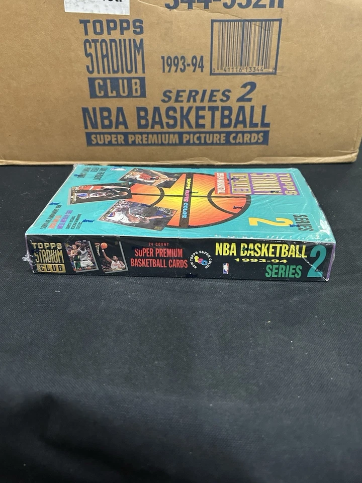 1993-94 Topps Stadium Club Series 2 Box Factory Sealed 24 Packs - Michael Jordan - Image 4 of 4