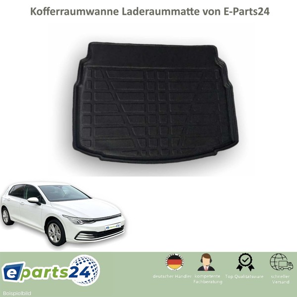 Kofferraumwanne Kofferraummatte Ladewanne Unten FüR VW Golf 8 SchräGheck Ab 2020-image