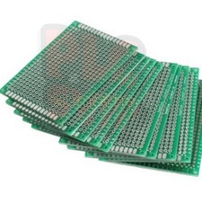 5PCS Double Side Prototype PCB Tinned Universal Breadboard 5x7 cm 50mmx70mm FR4