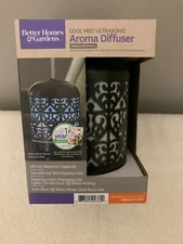 Essential Oil Diffuser Cool Mist Ultrasonic Aroma Diffuser Moroccan Scroll 100ml