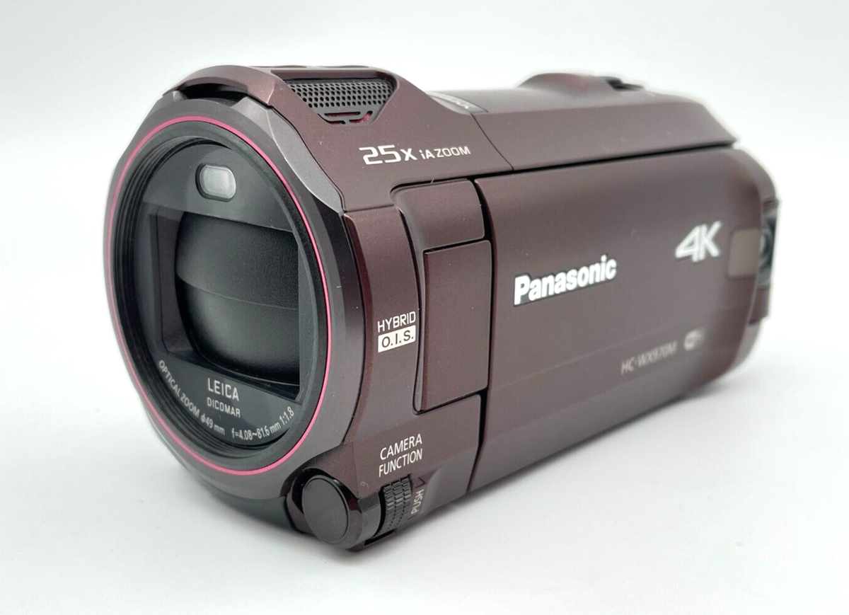 Panasonic HC-WX970M Digital 4K Video Camera Brown Camcorder Panasonic HC-WX970M Digital 4K Video Camera Brown Camcorder
