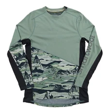 Smartwool Mountain Bike Long Sleeve Shirt Mens Small, Merino Wool Blend, Cycling