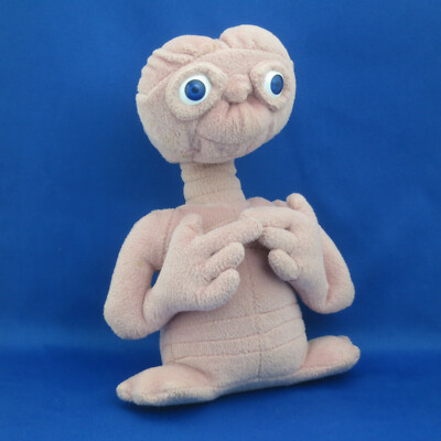 Vintage 1988 Applause ET Extraterrestrial Alien Collectible 9  Tall Plush