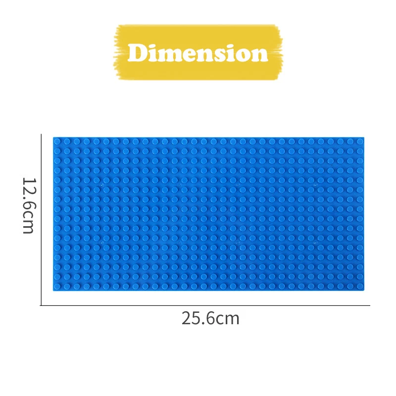 Baseplate Base Plates Building Blocks 16 x 32 Dots Compatible for LEGO Boards - Image 3 of 4
