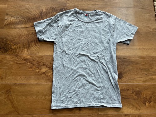 Camisa Hanes Ultimate X-Temp Para Hombre Pequeña Gris Usada en Excelente Condición - Imagen 3 de 12