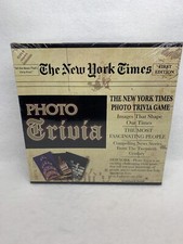 New York Times Photo Trivia Game. First Edition. Brand New Sealed