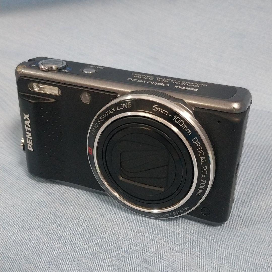 Pentax Optio VS 20 Digital Point Shoot Camera Noble Black 16MP 20X