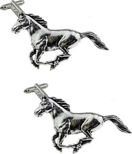 Running Horse Cufflinks fine English pewter Cufflink refa19