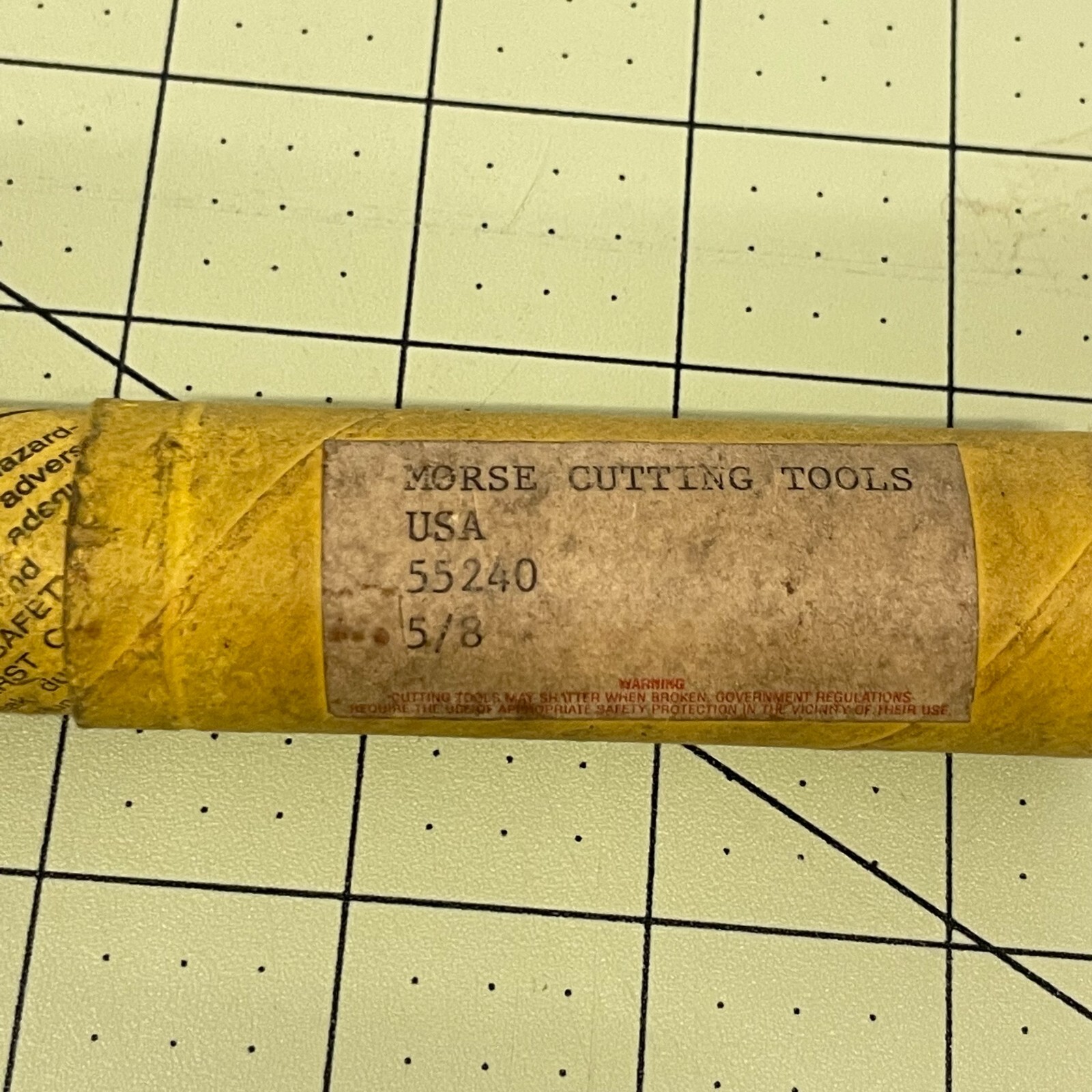 Morse chucking reamer 5/8in Dia,, Straight Shank, 6 Flute eBay