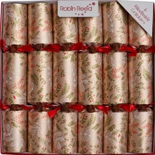 Robin Reed H5 6pc 12" Themed Crackers - Buds and Berries 62425 Piccadilly