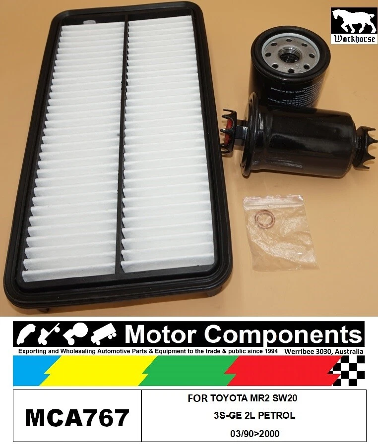 FILTER SERVICE KIT for TOYOTA CELICA GT 3S-GE 2L PETROL 01/88>12/90 - image 2 of 4