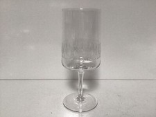 Lonox Clear Crystal CAMEO Water Goblet Hand Blown Wine Glasses For Gift Set of 3