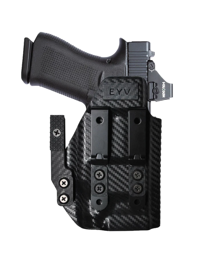 Coldre de arma EYV IWB para transporte oculto - Glock 48/43X/43 - Luz TLR7-SUB - Imagem 2 de 4